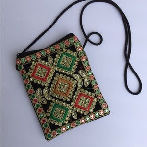 Handmade brand new over the shoulder purse